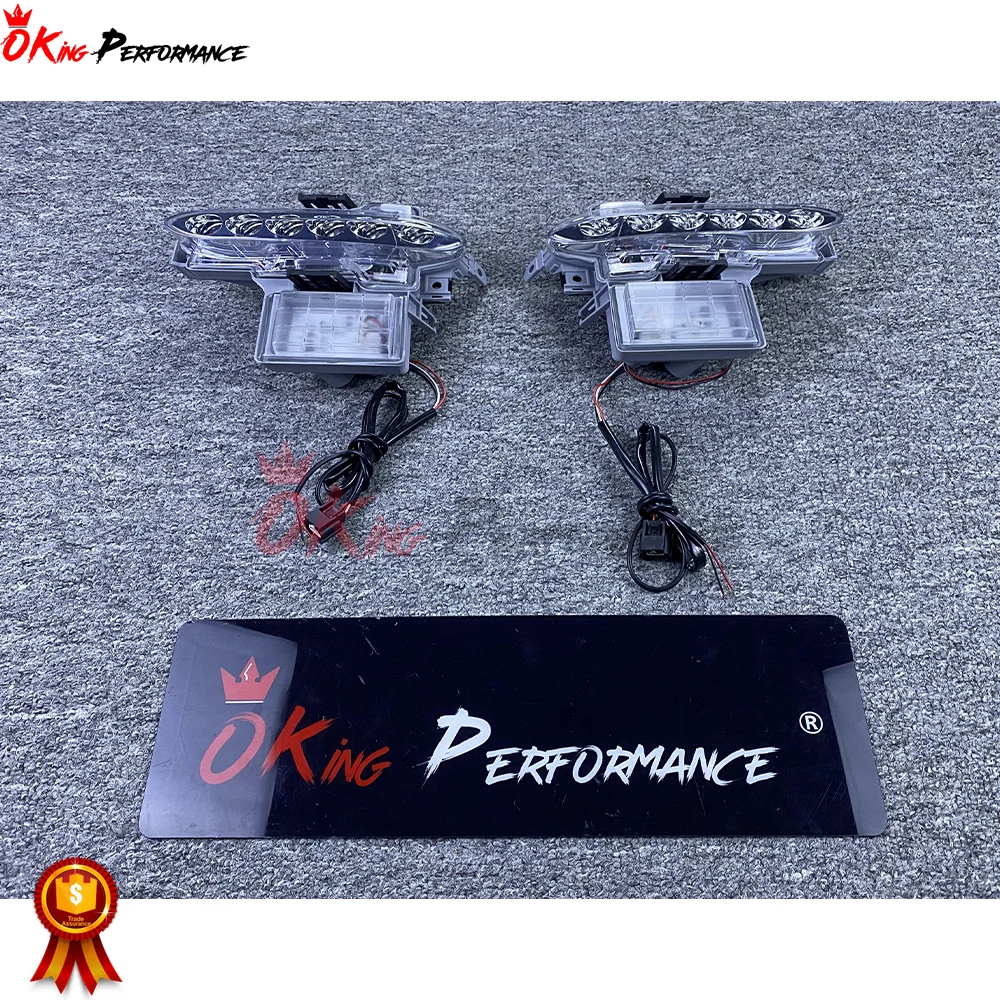 2012-2016 닛산 GTR R35 데일리 라이트용 러닝 라이트 앞 범퍼 LED