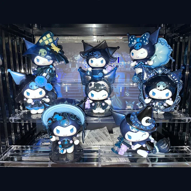 

Sanrio Kuromi праздничная серия ведьма новая коробка игрушки Аниме статуэтки Kuromi украшения-игрушки Gilrs подарки