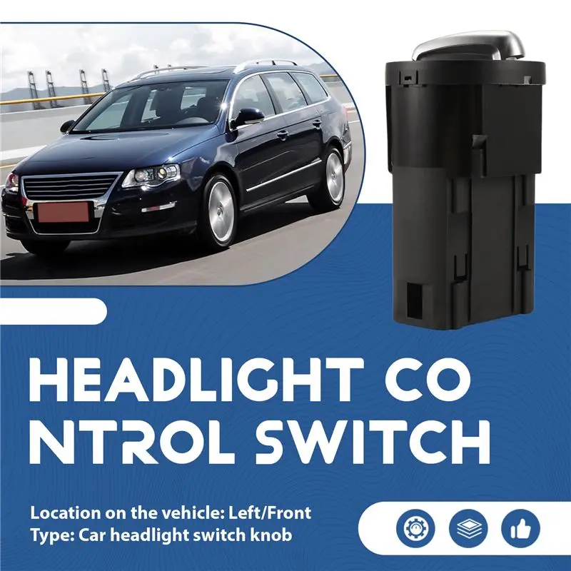 3BD941531A 3BD 941 531 Fog Light Knob Switch For VW Jetta Golf Bora MK4 Passat B5 Beetle T5 Polo 9N Sharan Lupo 1995-2005 - view 6