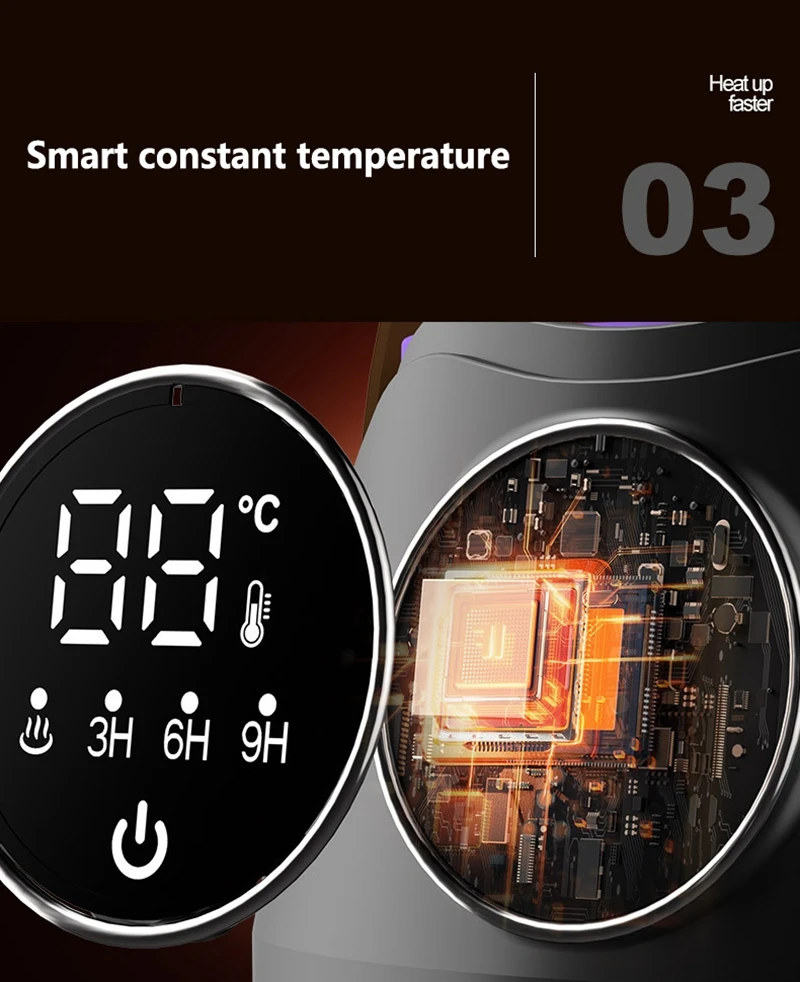 Lenovo Elektrischer Schuhtrockner, tragbar, faltbar, mit Timer, konstanter Temperatur, Entfeuchter, Stiefelwärmer, Trocknungsmaschine für Zuhause und Reisen – Detail 6