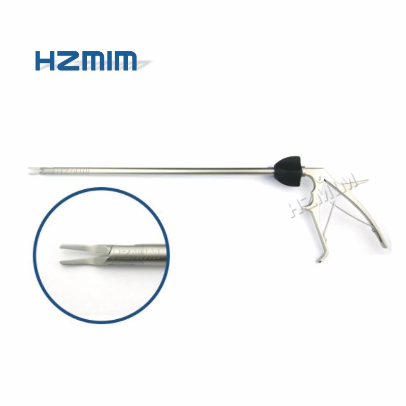 Titanium clips applicator, Laparoscopic surgical titanium clips and applier