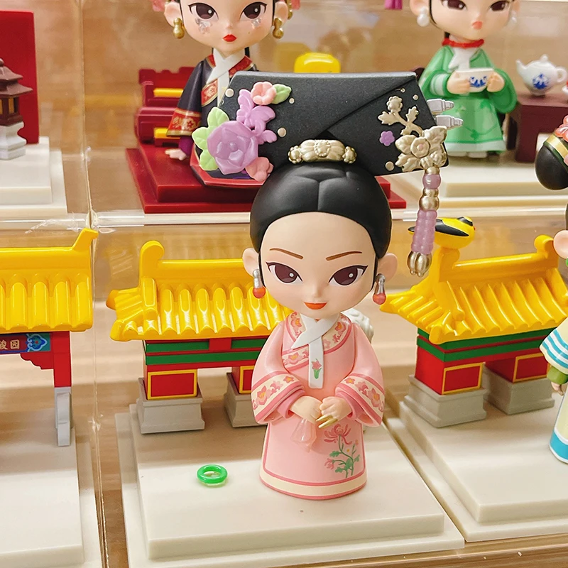 Cegos surpresa misteriosa, série Lenda de Zhen Huan 1, boneca de brinquedo, estatueta de ação estilo chinês, presente criativo da menina, genuíno