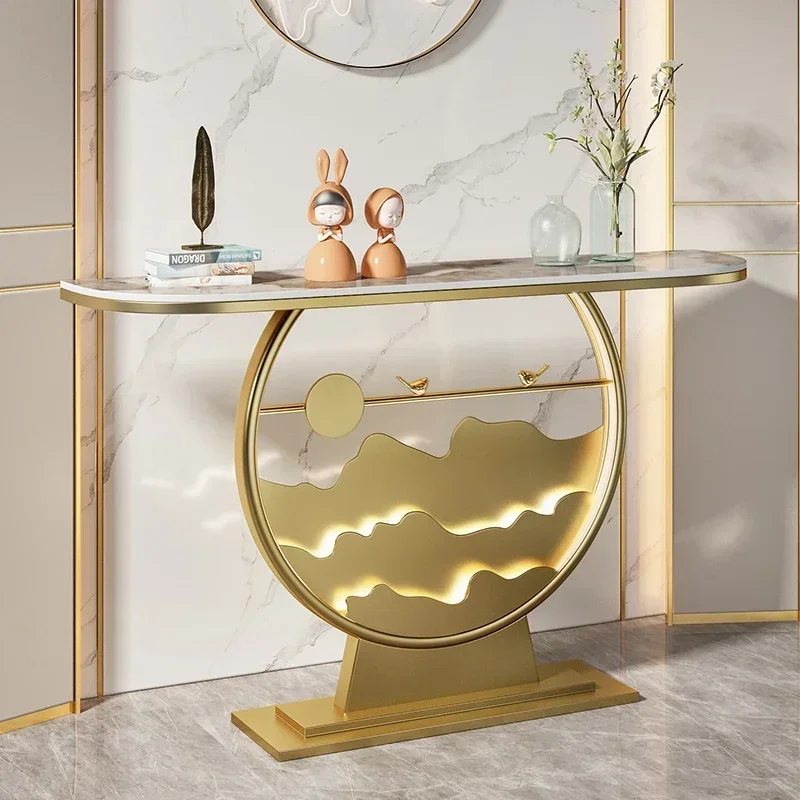 

Легкий роскошный дисплей для гостиной, входной стол, органайзер, витрина, мебель Estanteria, простой современный бытовой входной стол