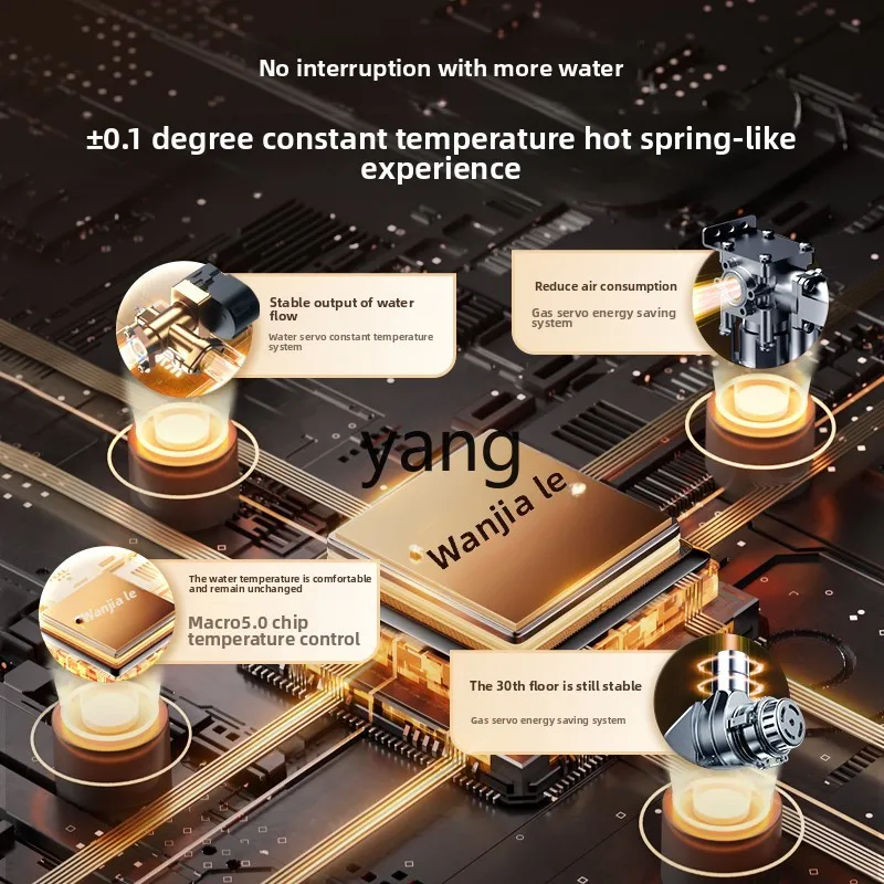 CX คงที่อุณหภูมิเครื่องทําน้ําอุ่นแก๊สไฟฟ้า Antifreeze แก๊สธรรมชาติ Strong Discharge 13 ลิตร 16 ลิตร S6S