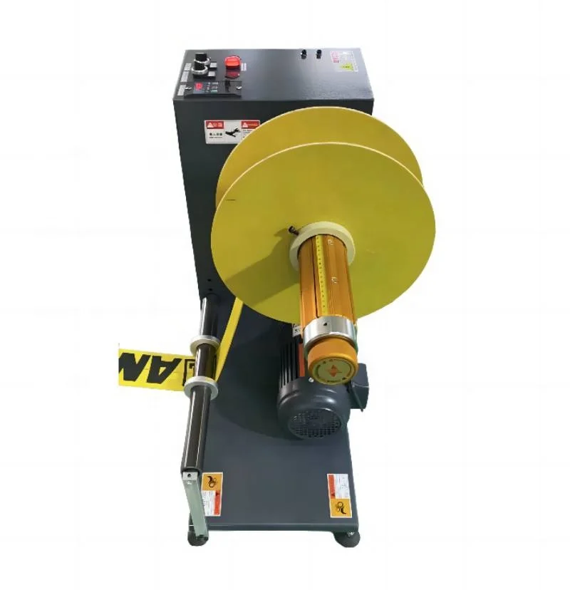 Machine Clutch Control Rewinder Electric Motor Rewind Machine with Manual Expansion Shaft