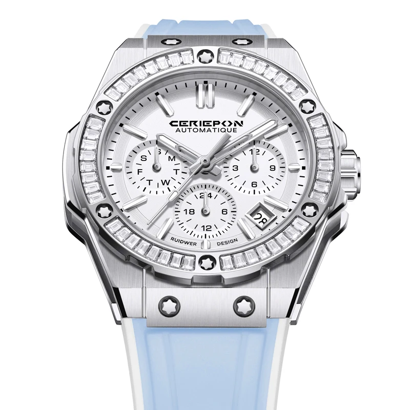 2025 Orologio con movimento automatico di lusso per donna Impermeabile Lady Pagani Design Moda Donna Orologi da polso meccanici Reloj Hombre