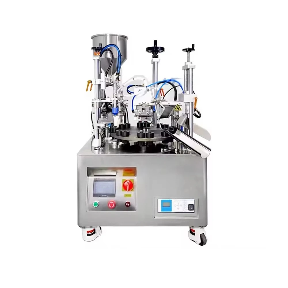 LT-006SS Tabletop Auto Tube Filling & Sealing Machine | Customized Ginger Paste, Honey, Mayonnaise