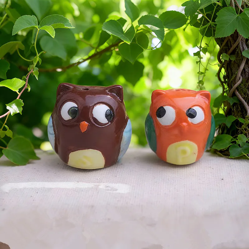 Owl Always Love You Ceramic Salt & Pepper Shakers Baby Shower Favors cooking tools wedding gift