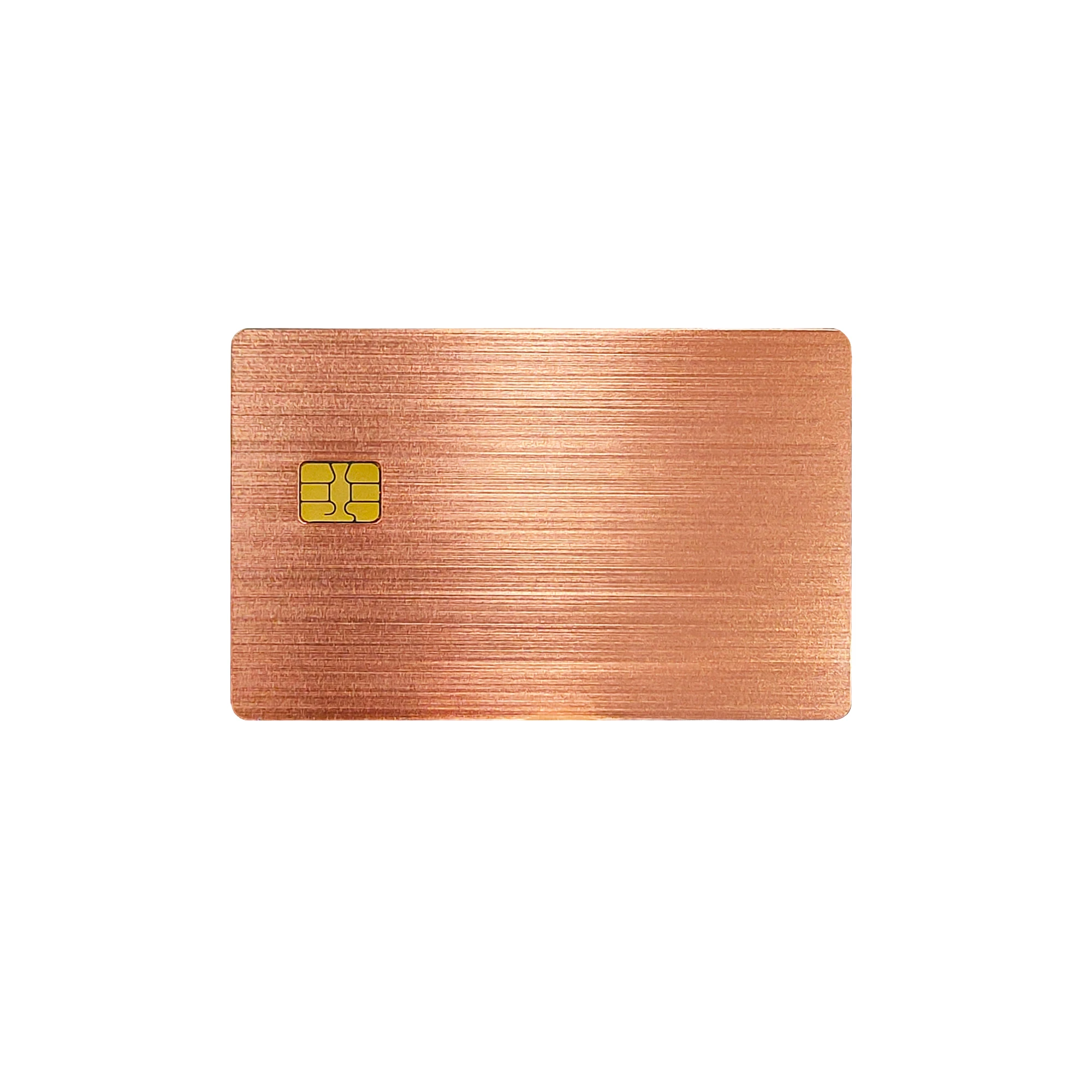 1 Pieces Blank No Recording Printable Metal Business Membership Access Control Card 4442 Chip HICO Magnetic Strip