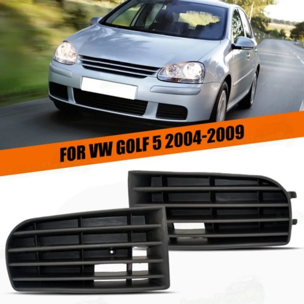 ABS Car Front Bumper Lower Air Grille Cover for VW Golf MK5 2004 2005 2006 2007 2008 2009 Racing Grills Auto Exterior Parts