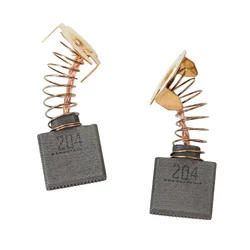 2pcs Carbon Brushes For Makita GA9050/ GA9067/ 9069 Angle Grinders CB204 CB-204 Angle Grinder Polishing Machine Accessories