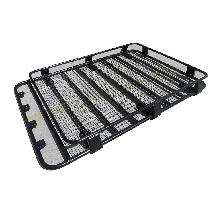 180x125cm Steel Off Road Car Roof Rack with Black Color Luggage Rack Car Top Rack