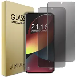 For Samsung Galaxy S22/S22 Plus/S22 +/S22 Ultra 5G Case Friendly Anti Spy Privacy Tempered Glass Screen Protectors 2-Pack