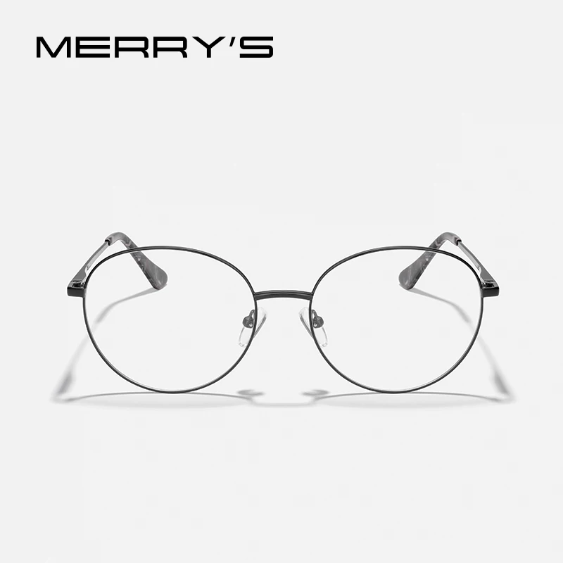 MERRYS DESIGN Retro Women Round Glasses Frames Men Ultralight Eyewear Vintage Prescription Eyeglasses Optical Frame  S2465