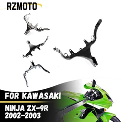 For Kawasaki Ninja ZX-9R ZX 9R ZX9R ABS 2002-2003 Motorcycle Headlight Bracket Headlights Upper Front Fairing Stay