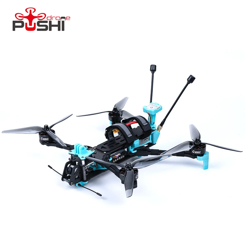 

PUSHI KOLAS7" / 7inch Foldable BNF Long Range Fast Plug 6S FPV Drone F722 50A ESC C287 Motor Analog 5.8G RC Quadcopter with GPS