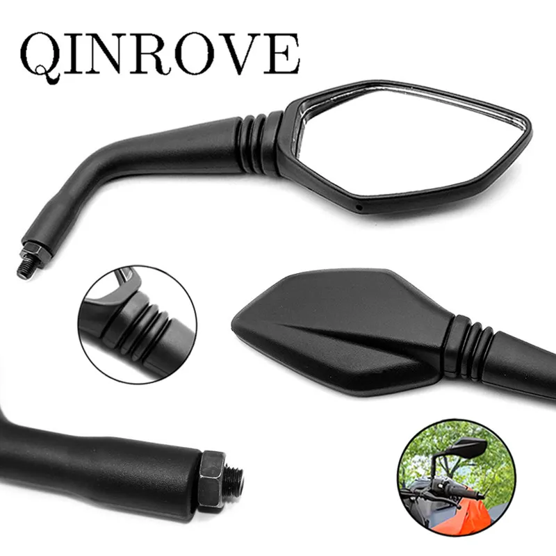 

Motorcycle Rear Mirror ABS 10MM Scooter Streetbike Rearview Side Mirrors for KTM Duke 125 200 390 690 790 RC 390 200 EXC 300