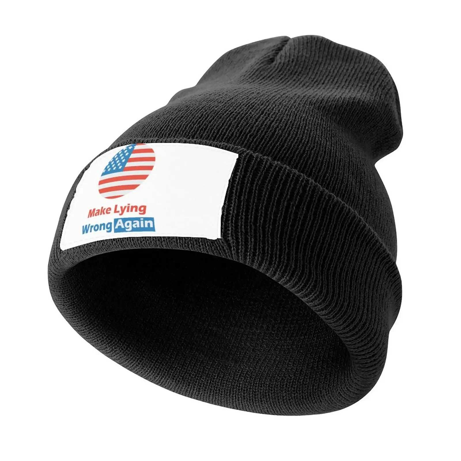 Make Lying Wrong Again - High Quality Knitted Cap Cosplay Hood Men's Caps Women's