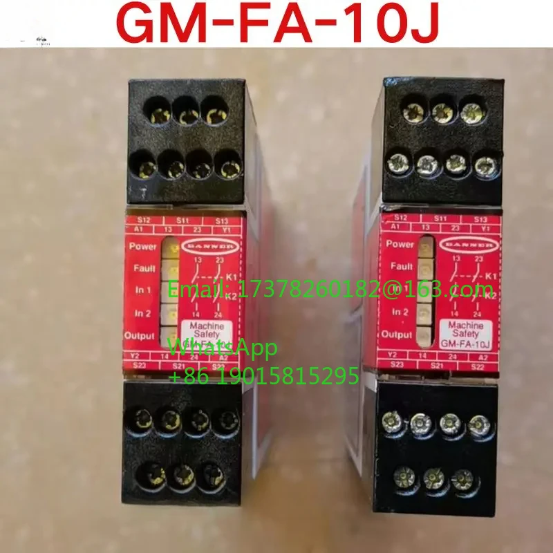

Second-hand test OK Safety relay GM-FA-10J