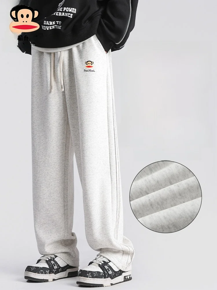 

PaulFrank American Sle Loose Wide Leg Spor Casual Pants for Men Breathable Comfortable Straight Cut Autumn Wear