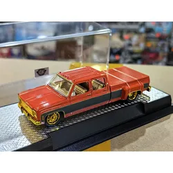 M2 Diecast Alloy 1/64 1973 Coke Pickup Truck Car Model Static Collection Decorated Holiday Gifts Toys