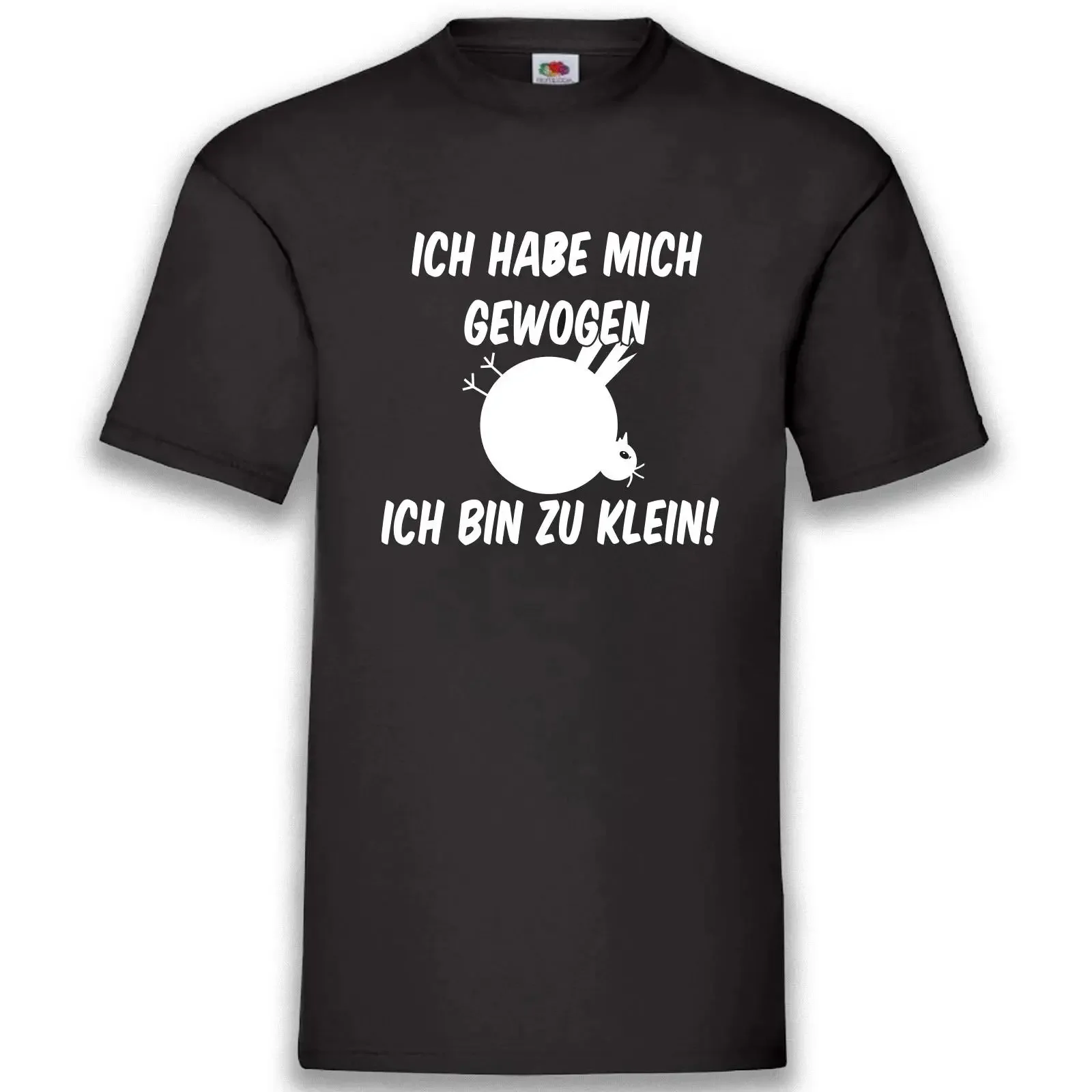 I Weighed Myself T Shirt Funshirt Thick Bold Black 5XL Image 1 of 2 vintage Washed Comfortable Breathable Stretched Versatile