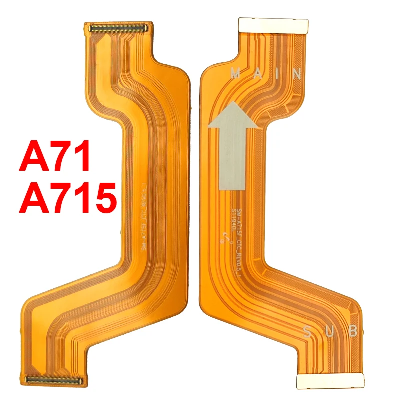 For Samsung A71 A715 A715F SM-A715F/DSN SM-A715F/DSM Original USB Charging Dock Port Board Connector Main Motherboard Flex Cable