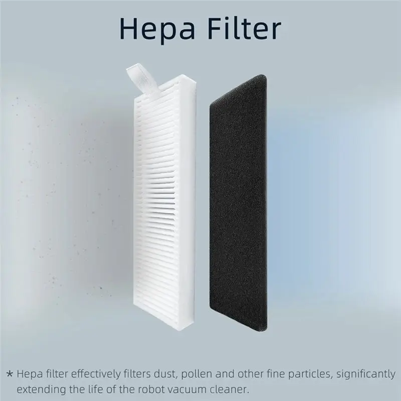 A67P-For Cecotec Conga Eternal Max X-Treme / Ultimate / Titanium / Vital Main Side Brush Filter Mop Parts Accessories