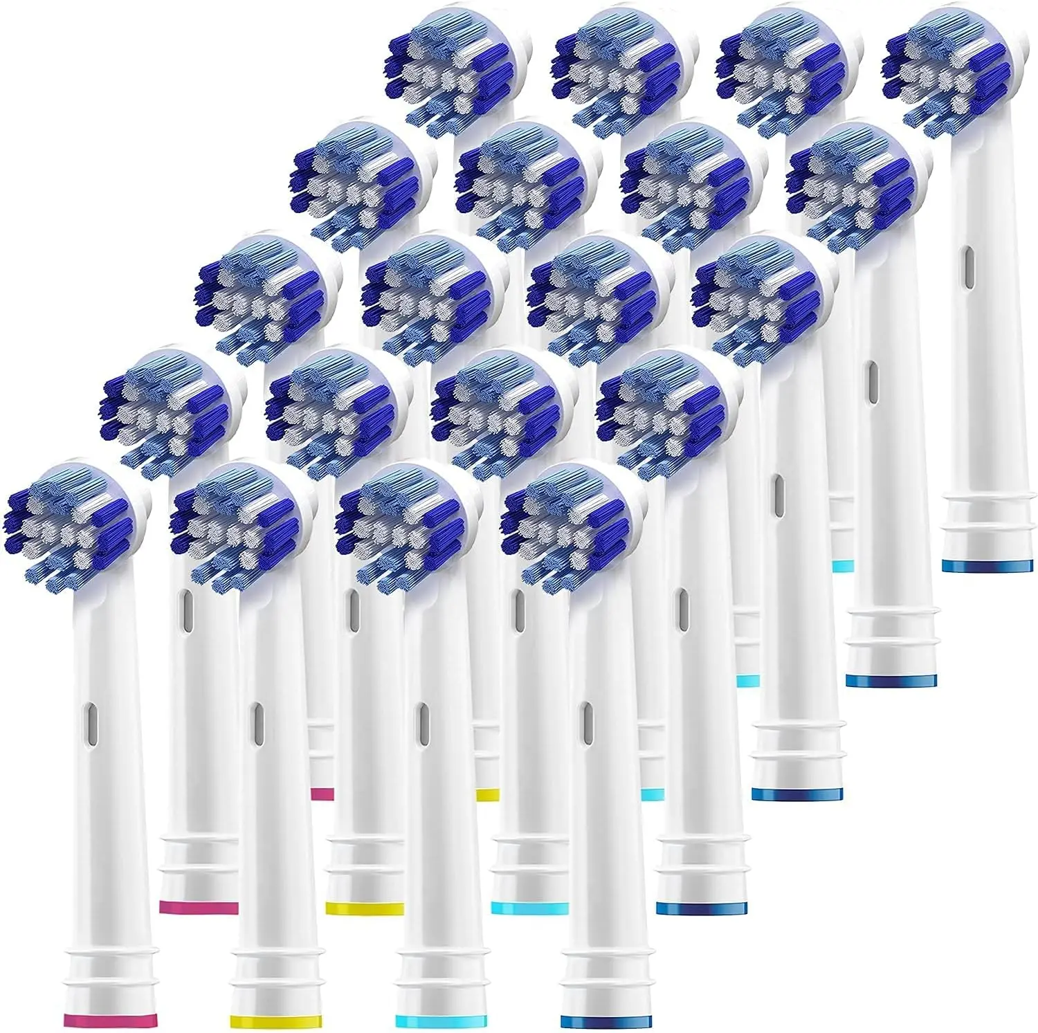 20X Professional Electric Toothbrush Heads Precision Refills for Oral-b 7000 Clean Oral B Pro 1000 9600 500 3000 8000, Vitality