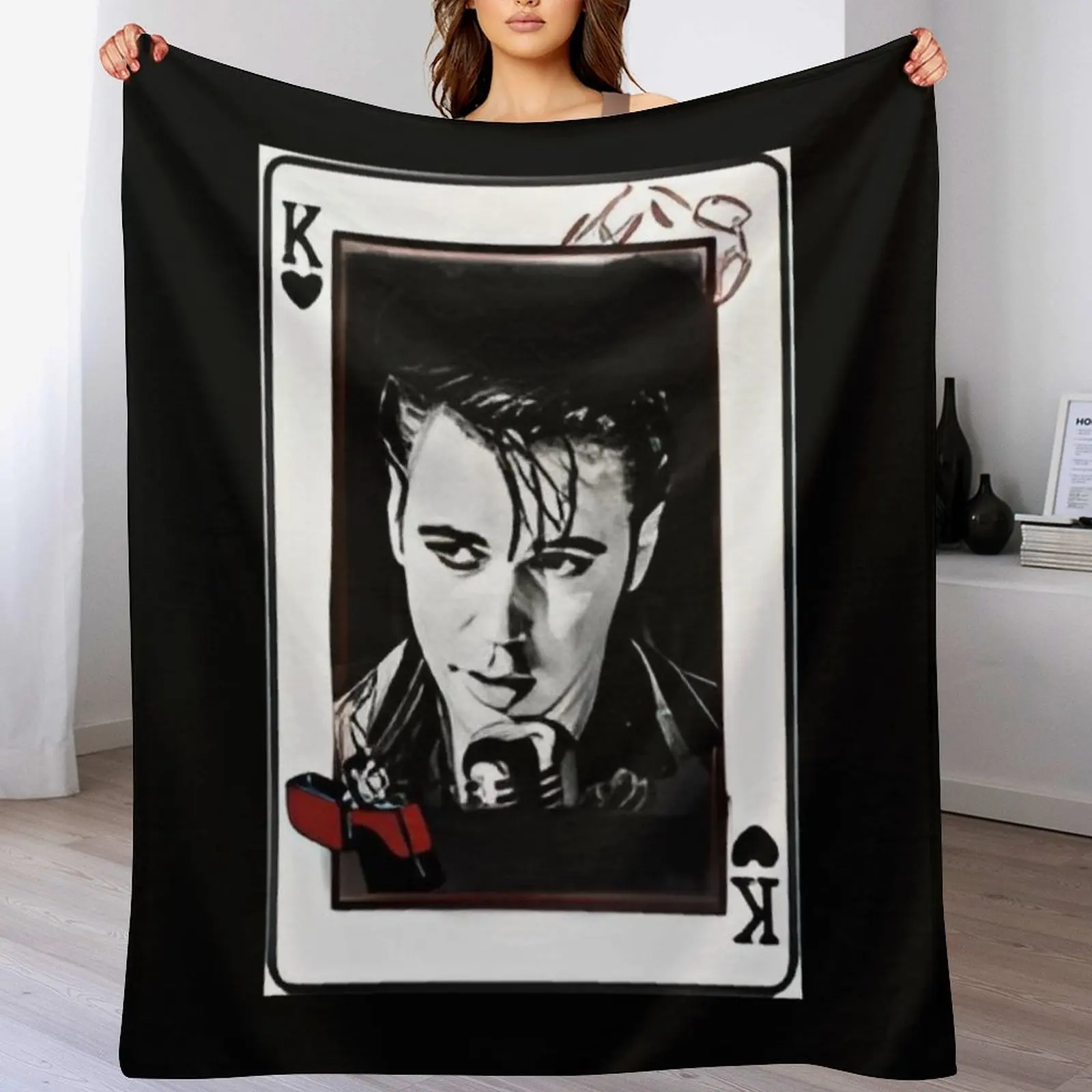 

Austin Butler Throw Blanket Soft Plush Plaid Luxury Blankets