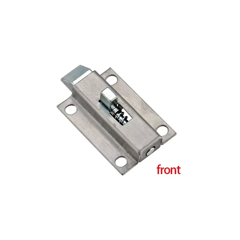قفل زنبركي من الفولاذ المقاوم للصدأ 304 يستخدم لمسامير الباب الأوتوماتيكية على السطح في المعدات الصناعية