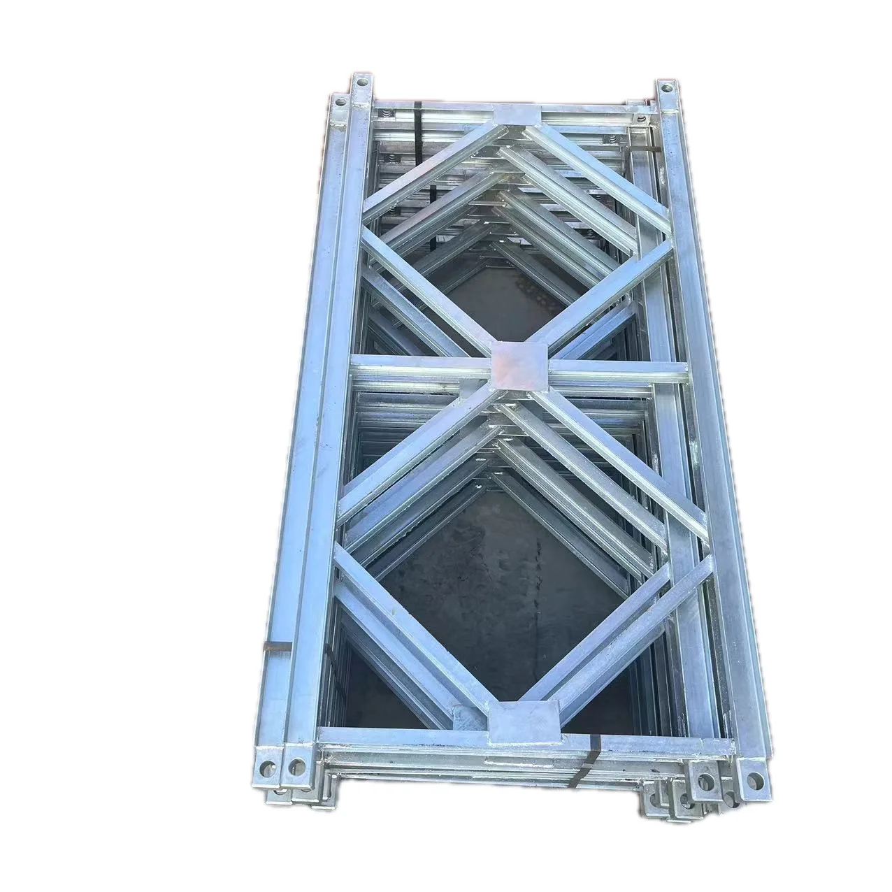 High-quality steel double truss Bailey Bridge quick construction prefabricated pedestrian building