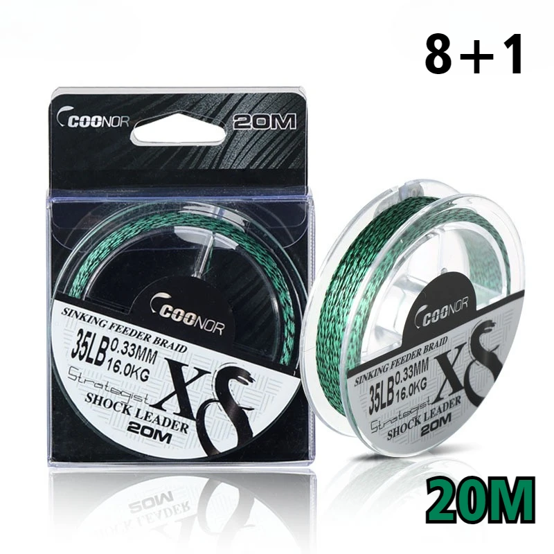 

JINGYU Braided Fishing Line X8+1 PE Line Super Strong Japanese Multifilament Sea Carp Trout 15LB 25LB 35LB