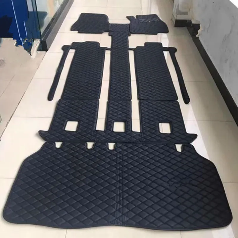 

Полный комплект автомобильных ковриков + коврик в багажник для Toyota Estima 7 8 мест 2022-2006 гг. Коврики лучшего качества водонепроницаемые прочные ковры