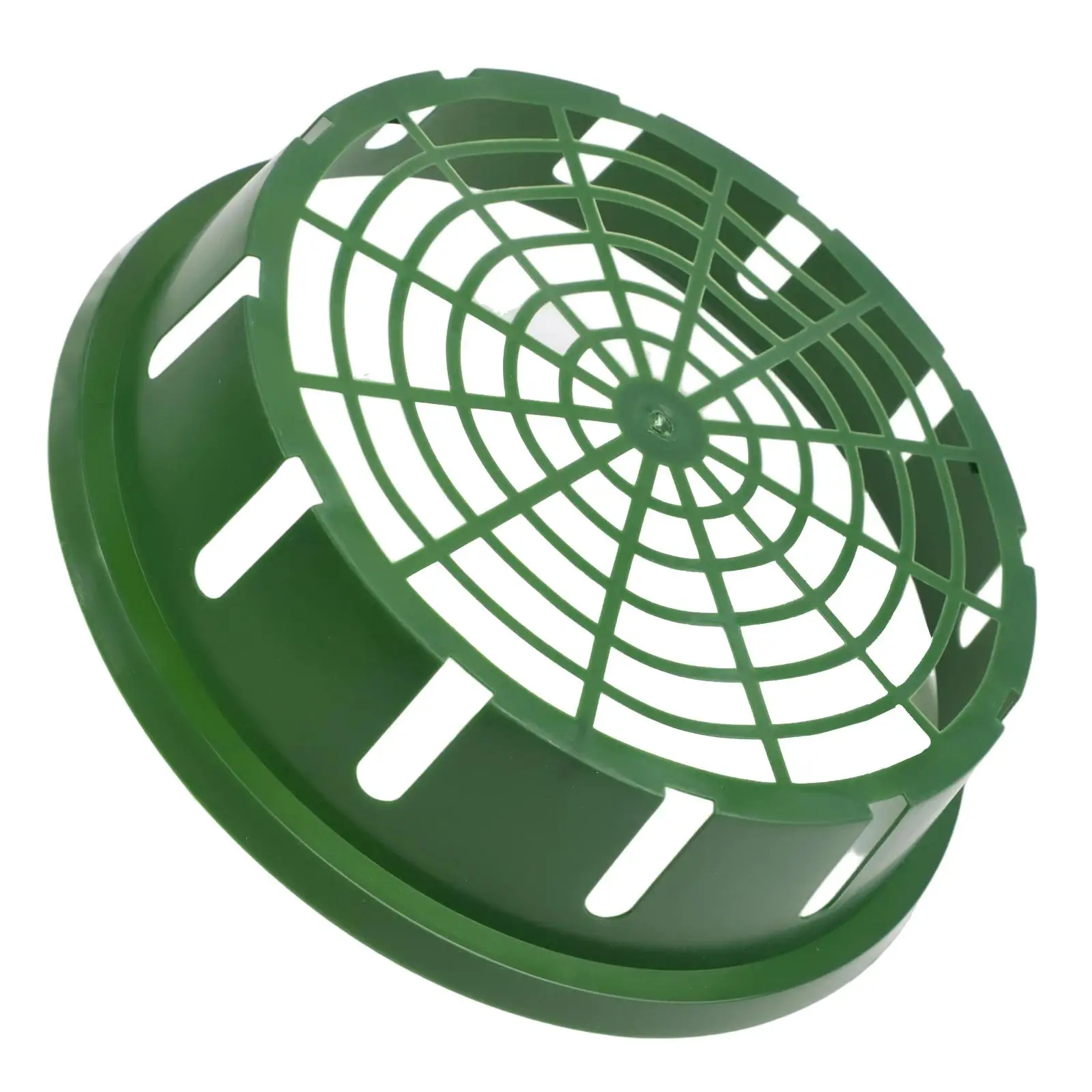 Minimalist Garden Decor Balcony Flower Plant Container Green Flower Bulb Basket Robust Material Lightweight Design