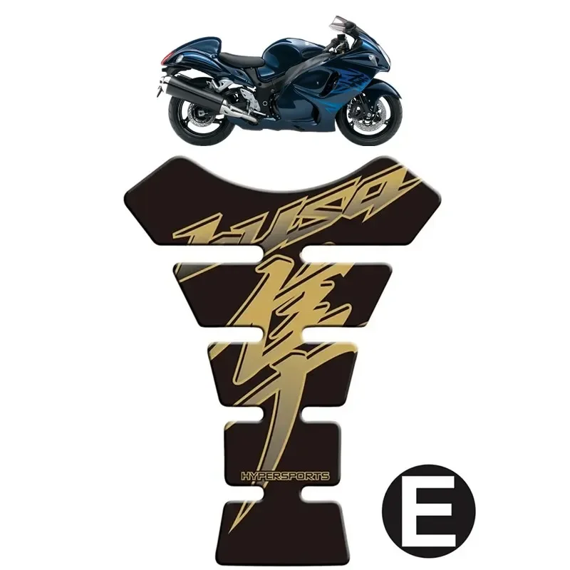 For Suzuki Hayabusa GSX1300R GSXR1300 Motorcycle Tank Pad Protector 3D Gel Sticker Decal - E Moto