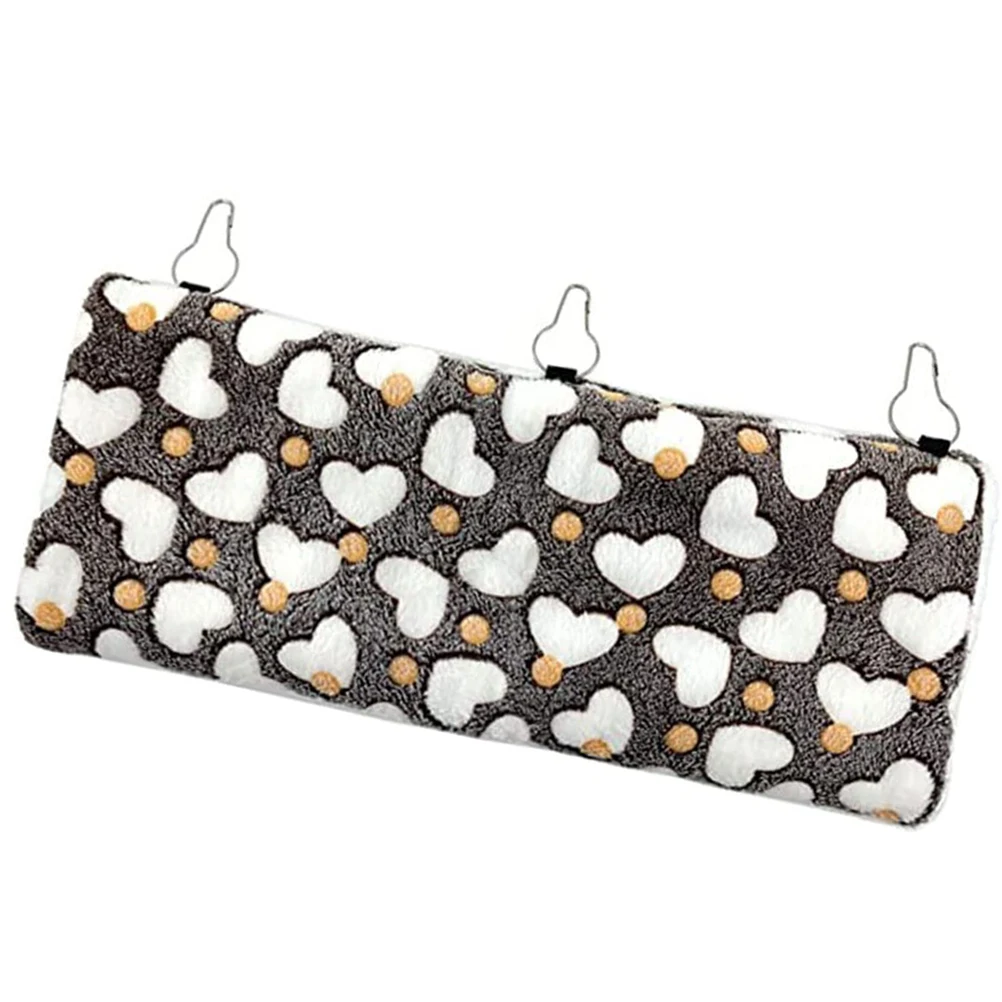 

Pet Cotton Nest Guinea Pig Hammock Soft Fleece Hamster Bed Snuggle Sack Small Cage Rodent Warm Bed Comfortable Nest