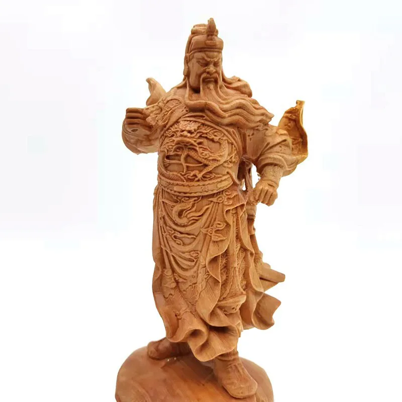 

Baimu Weiwu Guan Gong Decoration Decoration Specifications 18*8.5 * 6Cm Decoration Living Room Decorative Crafts Factory Wholesa