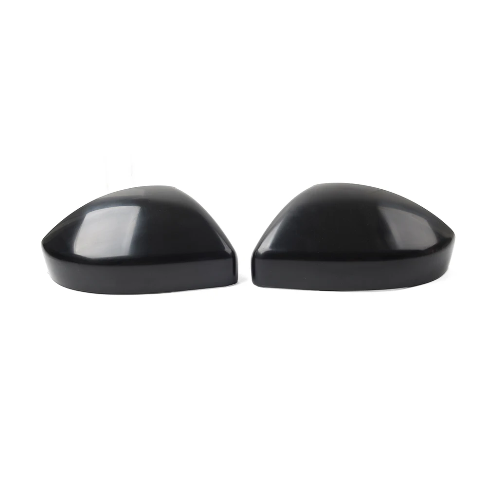 1Pair Car Rearview Mirror Cover Cap Primed For Land Rover Range Rover Evoque Discovery Sport  For Jaguar E-Pace F-Pace