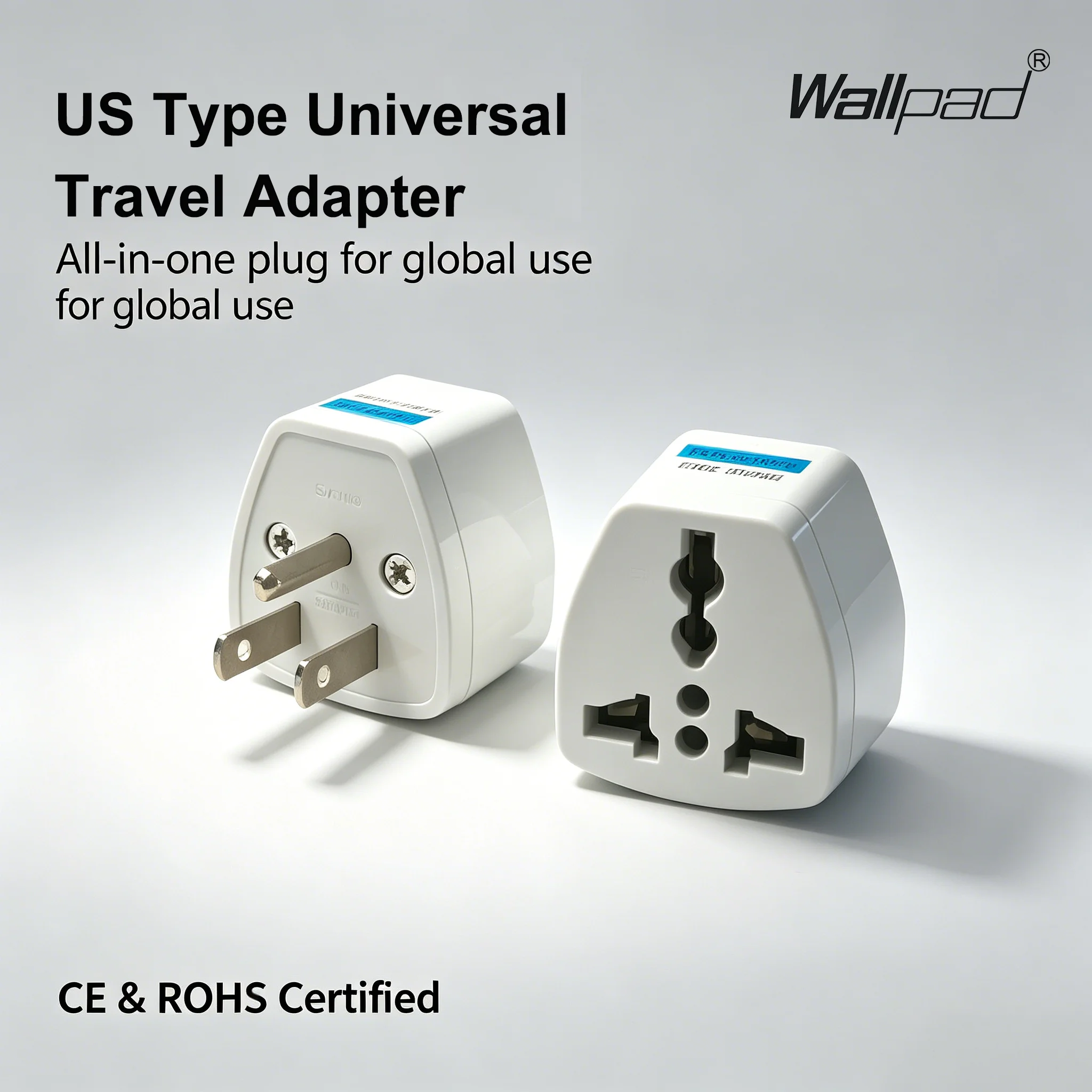 

US Standard Universal Travel Adapter Multi Function Global Plug Socket Converter For Worldwide Travel Adaotor with Cap