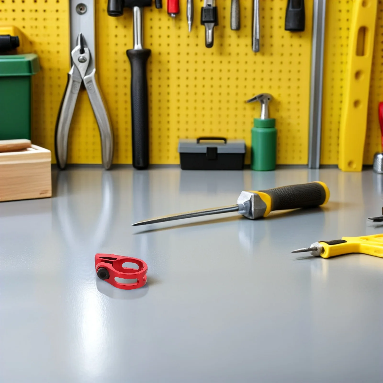 

Зажим для троса переключения передач из сплава, 22,2 мм, для ремонта троса руля, крепление для горного велосипеда, компонент для велосипеда