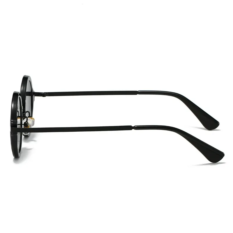 New Retro Metal Round Frame Sunglasses For Men High Quality Eyeglasses UV400 Women Causal Driving Glasses Accessories view 5