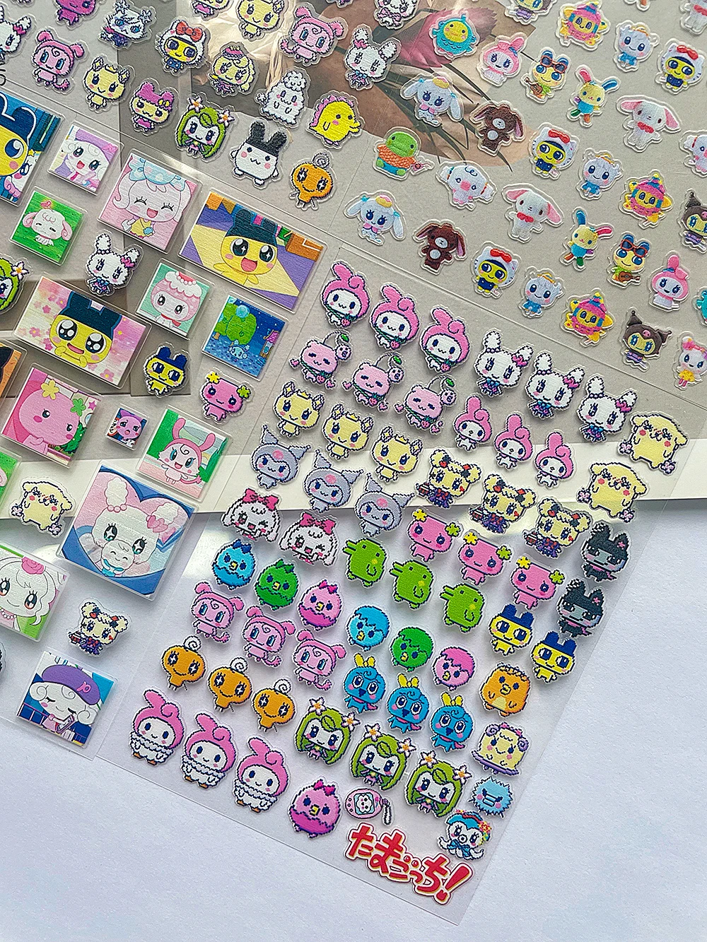 Cute Little Animals Diy Toploader Scrapbooking Journal Decor Stickers Y2K Journal Planner Stationery Stickers Pvc Nail Sticker view 3
