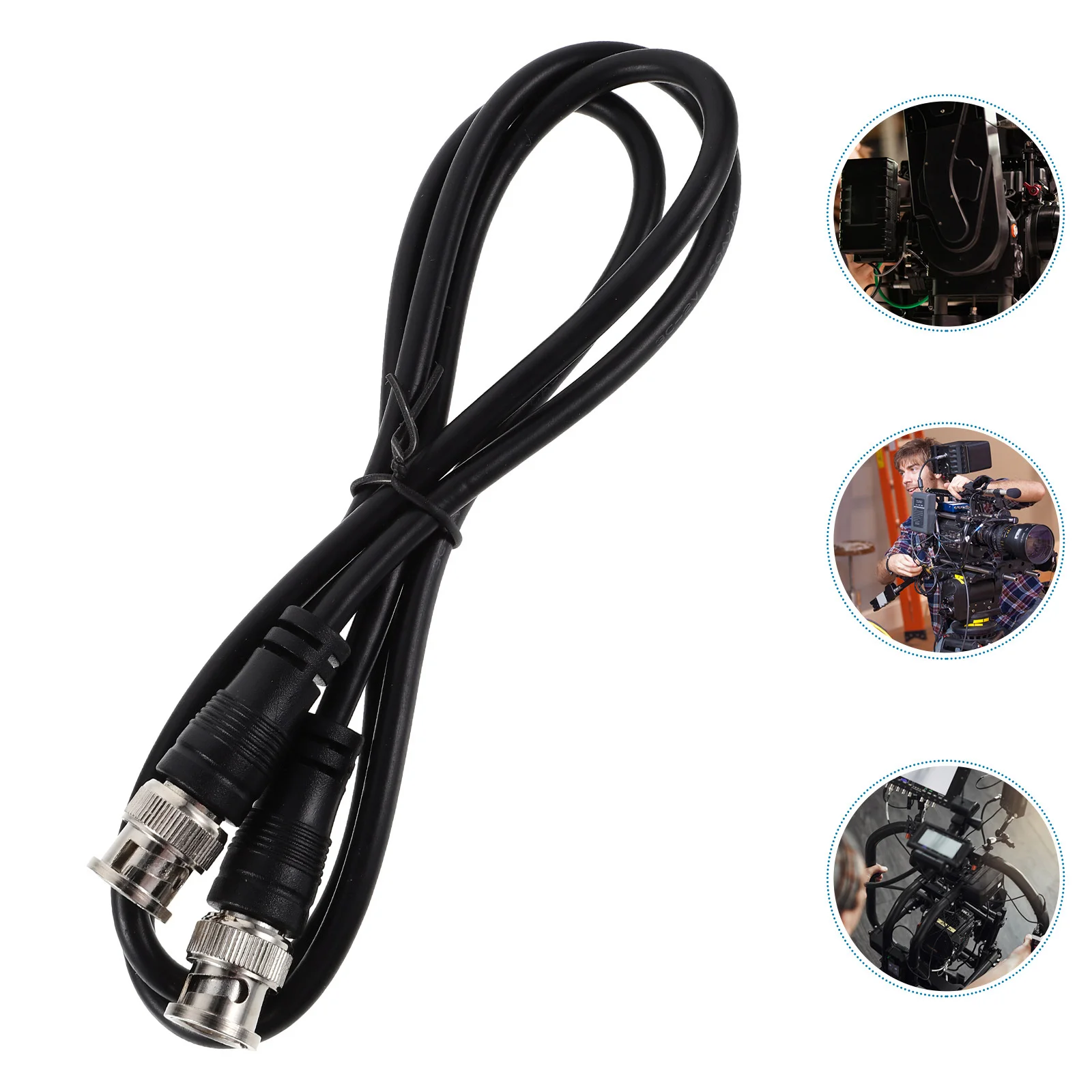 

Male to Male Extension Cable Coaxial Wire Solid Copper Cable for Video Security Signal
