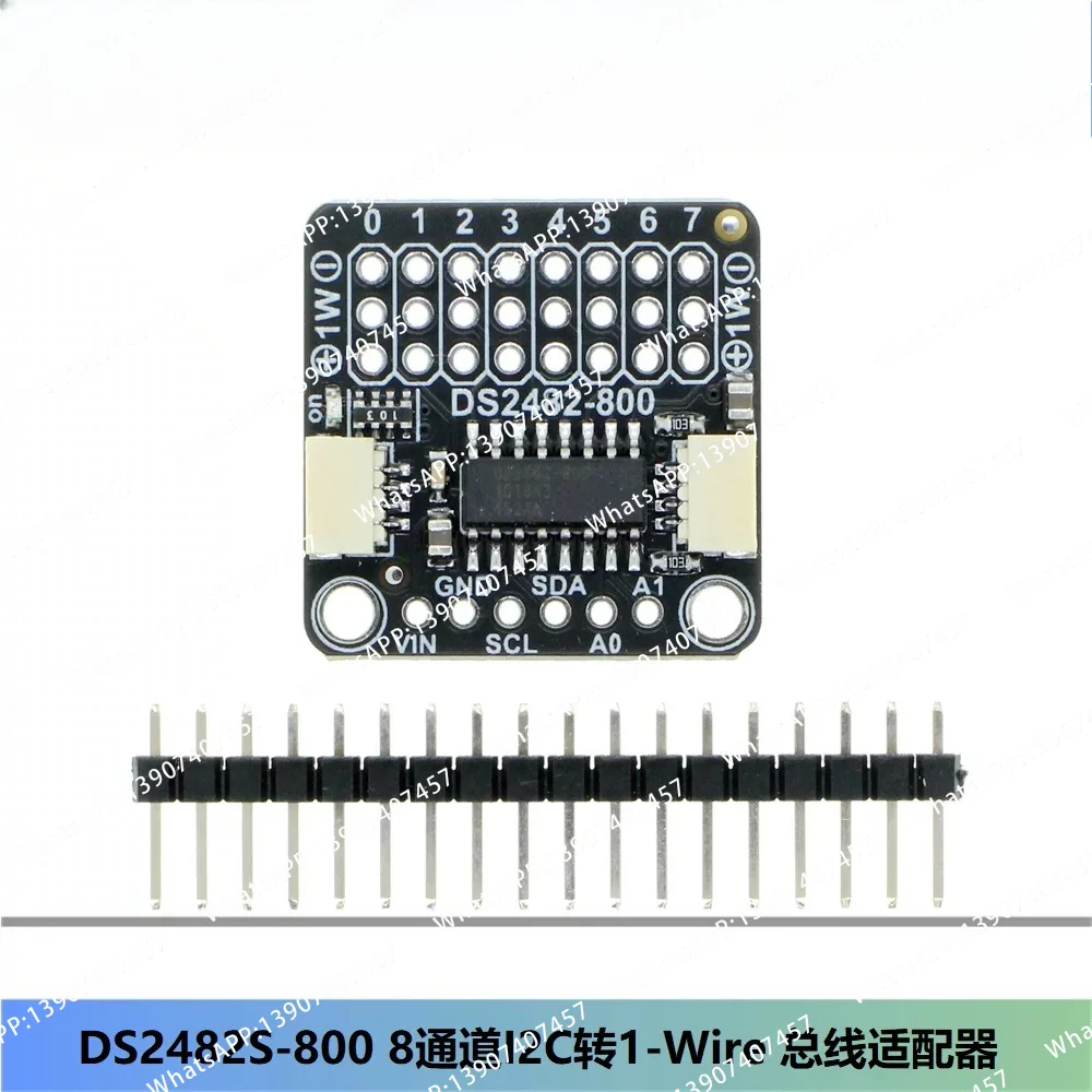 DS2482S-800 8 Channel I2C to 1-Wire Bus Adapter - STEMMA QT/Qwiic