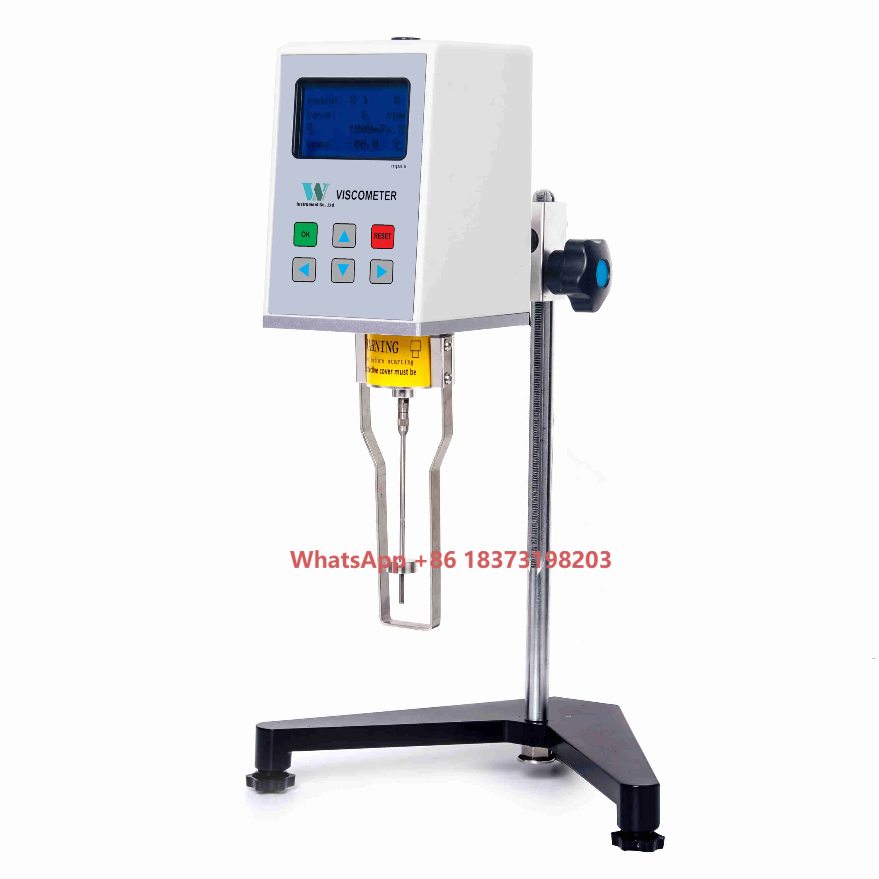 

RV-2T 2,000,000mPa.s Temperature Indicate Laboratory Digital Viscosity Meter
