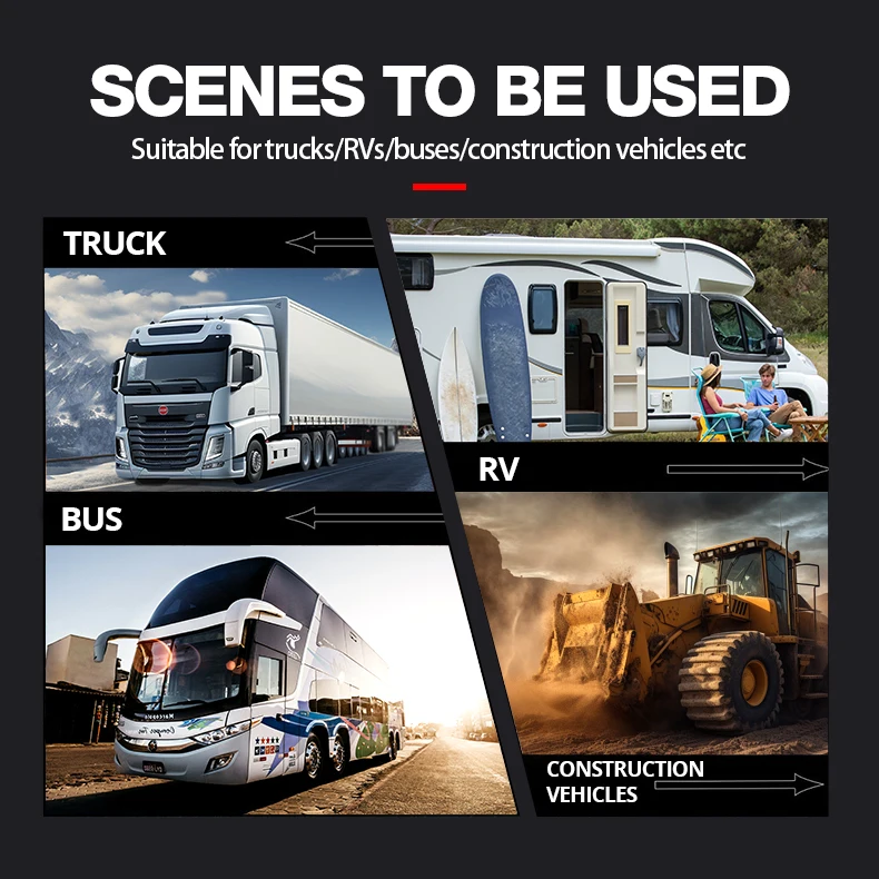 RV قضيب سخان الديزل سخان التوقف 12 فولت 24 فولت 5KW وقوف السيارات مسخن الهواء لسيارة قارب شاحنة RV #5