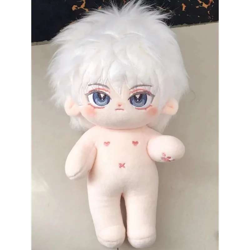 NEW Anime Killua Zoldyck HUNTER×HUNTER Cosplay 20CM Cute Plush Stuffed Doll Cotton Body Dress Up Dolls Plushie  Mascot Xmas Gift