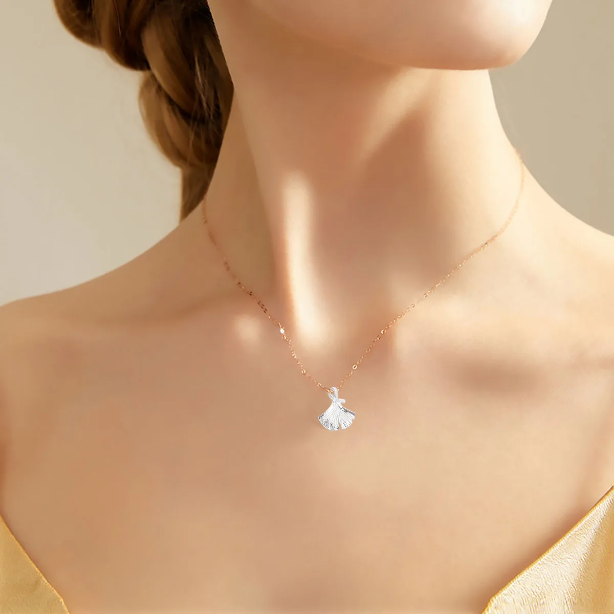 

5pcs Metal Pendant DIY Jewelry Making Accessories Beads Charm Necklace Bracelet Gingko Shaped Bead Beads Charm Craft