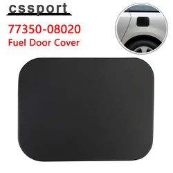 77350-08020 Fuel Filler Lid, Fuel Door Cover 926-395 Black Fit for Toyota Sienna 2011-2019